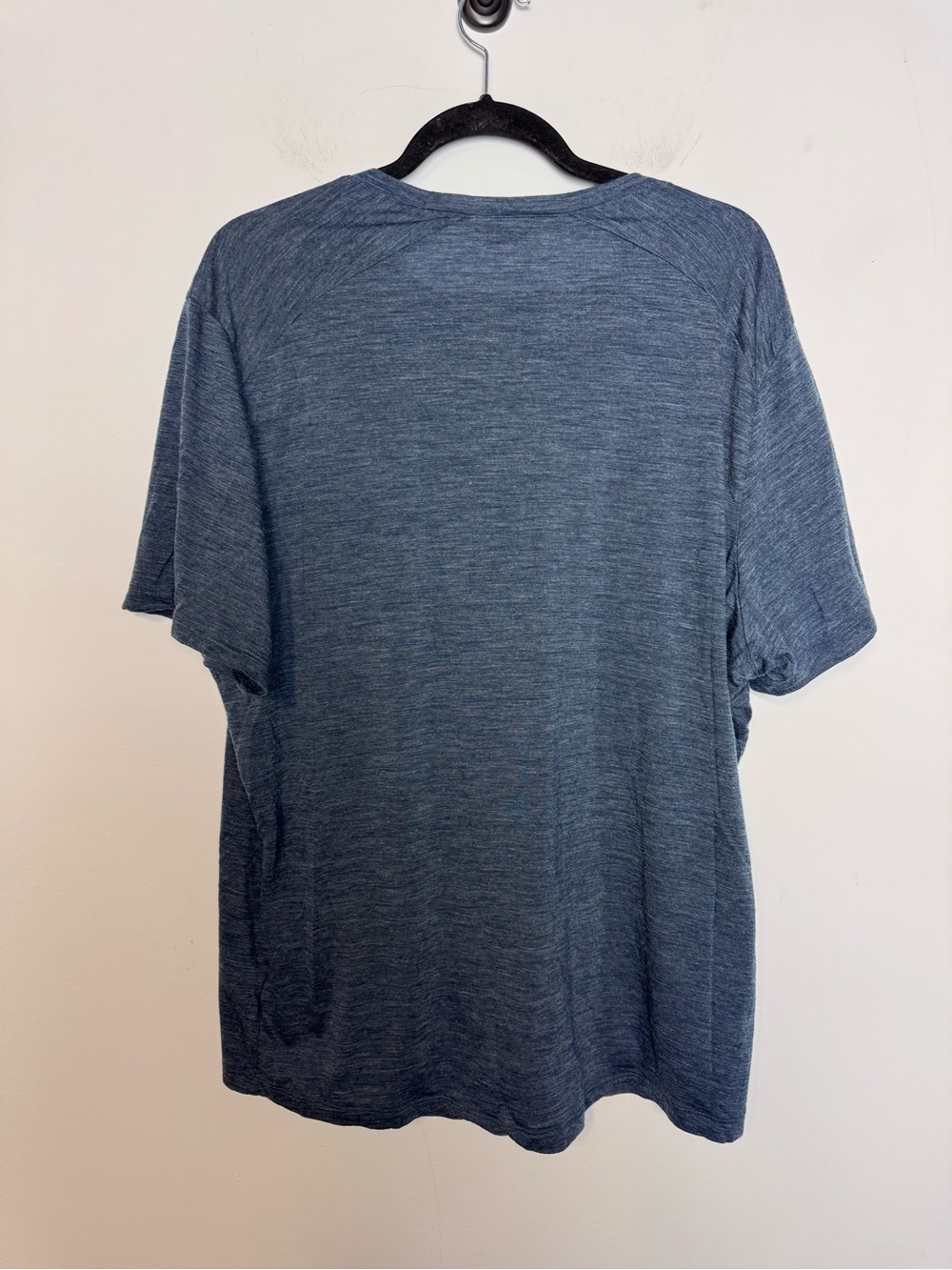 Men’s Icebreaker wool blend cool lite t-shirt in denim blue Size XXL - Picture 3 of 8